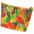 3D Lenticular Purse with Key Ring (Leaves)